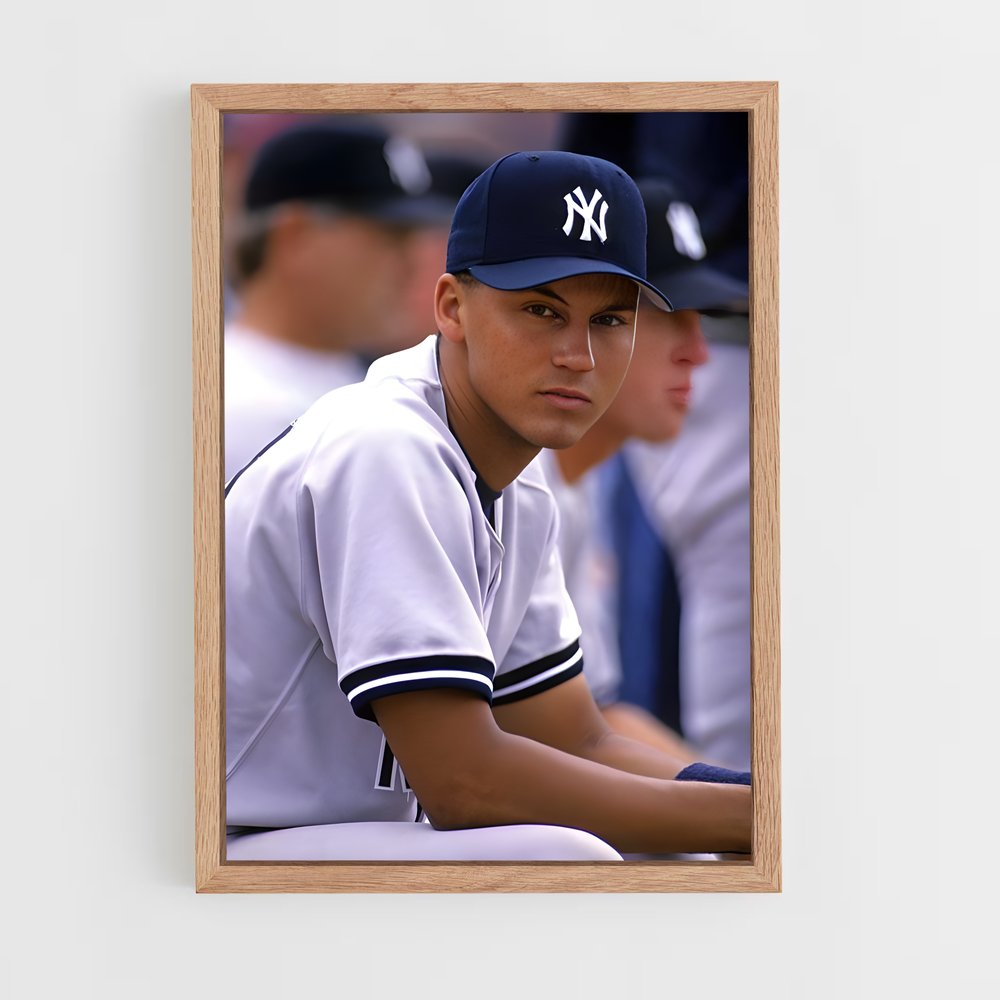 Poster Derek on the Bench – affiche Baseball (vue 4)